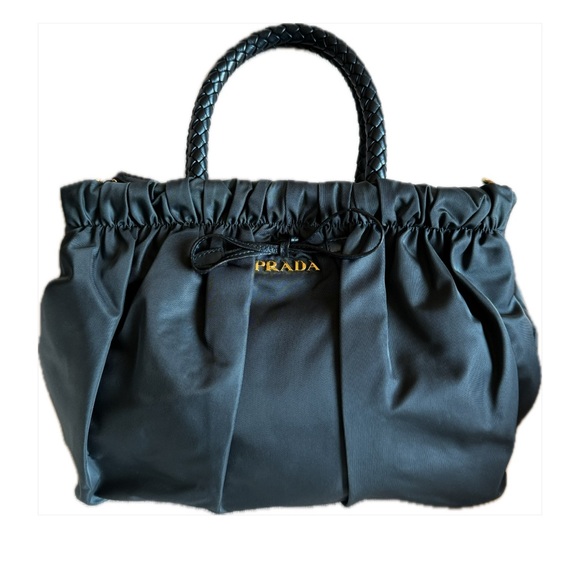 PRADA Tessuto Bow Bag - Picture 1 of 15